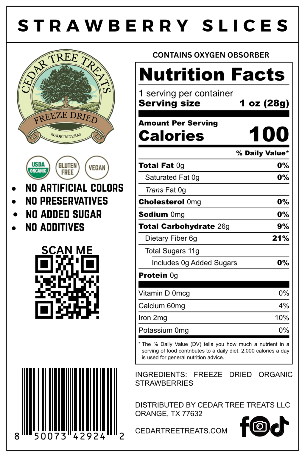 Organic Strawberries