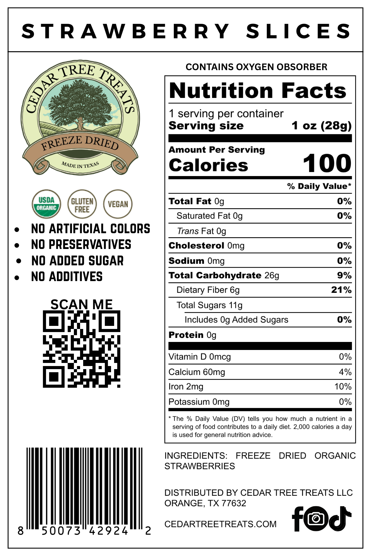 Organic Strawberries